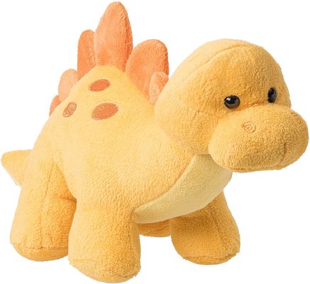 長い先の尖った歯を搭載する緑のティラノサウルス・レックスのplushおもちゃ浮彫りにされたせん断のプラシ天から成っている恐竜のplushおもちゃ