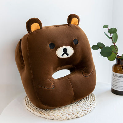 洗濯できる30cmの柔らかさ短いPlush手のウォーマーの枕