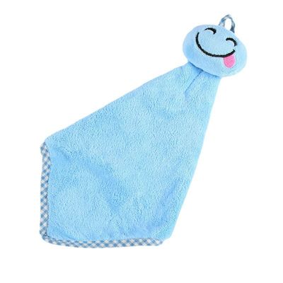 敏感な20cm正方形の短いPlush赤ん坊の唾液タオル