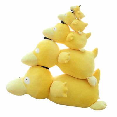 手の洗濯できる30cm Plush黄色いアヒルのぬいぐるみ