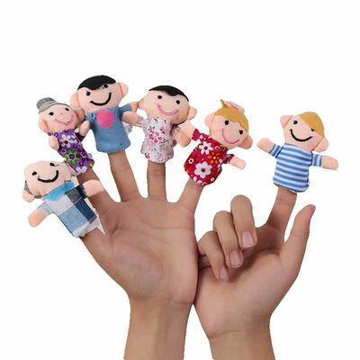 小学校学生15cm Plush指のパペット