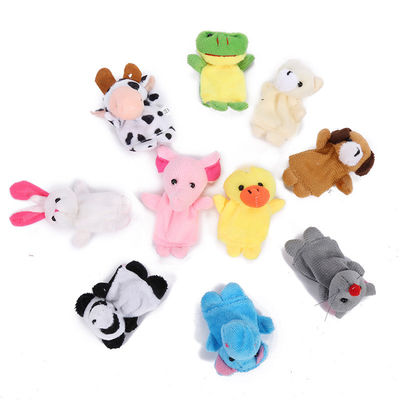 小学校学生15cm Plush指のパペット