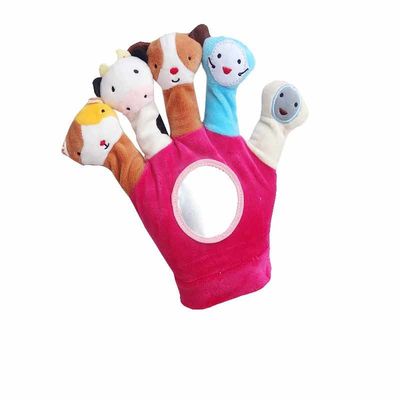 20cm短いPlush親子供の相互手袋のおもちゃ