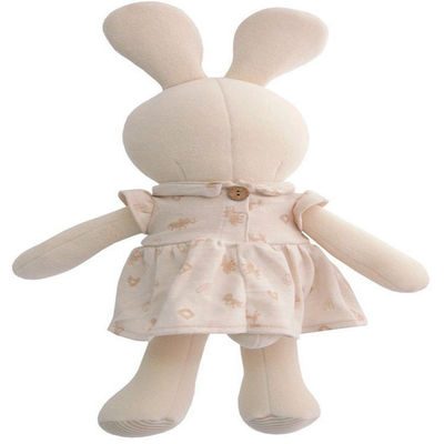 手の洗濯できる子供の25cmのピンクのバニーの柔らかいおもちゃ
