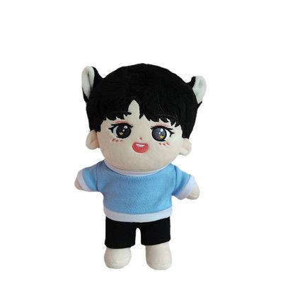 ポリプロピレンの綿の詰物が付いている短いPlushかわいい漫画の人形