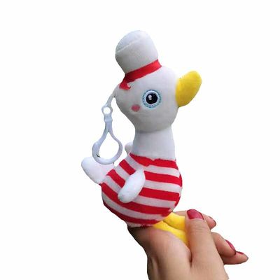 EN71快適なPlush赤ん坊のアヒルの魅力Keychain