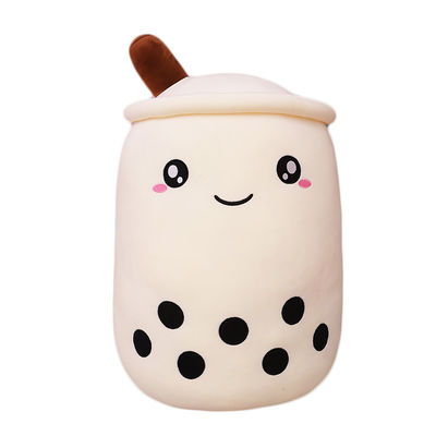 接触洗濯できるPlushミルクのティー カップの枕のような雲