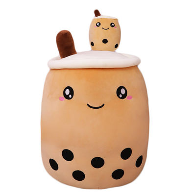 接触洗濯できるPlushミルクのティー カップの枕のような雲