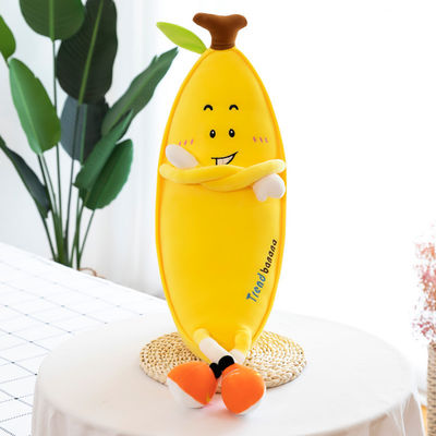 バナナの設計のPlush家の装飾的な投球枕
