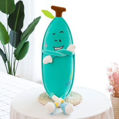 バナナの設計のPlush家の装飾的な投球枕