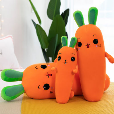 Super洗濯できるSoft Emulation Carrot Stuffed Vegetable Toy OEM/oDM Plushのおもちゃ