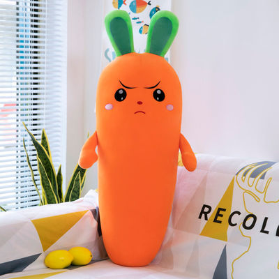 Super洗濯できるSoft Emulation Carrot Stuffed Vegetable Toy OEM/oDM Plushのおもちゃ