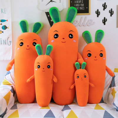 Super洗濯できるSoft Emulation Carrot Stuffed Vegetable Toy OEM/oDM Plushのおもちゃ