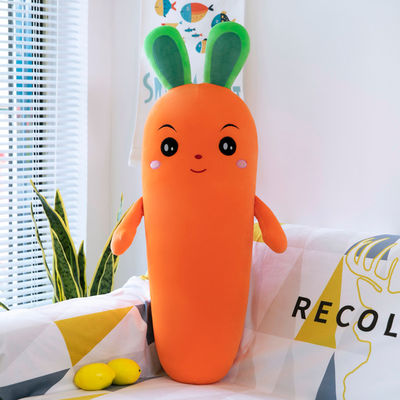 Super洗濯できるSoft Emulation Carrot Stuffed Vegetable Toy OEM/oDM Plushのおもちゃ