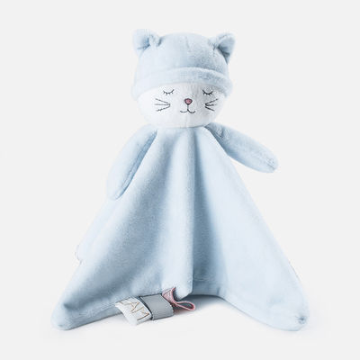 皮の動物のPlushおもちゃが付いている友好的な赤ん坊の安心感を与えるもの50x70cm