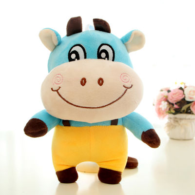 EN71 30cm Skin Friendly Companyの黄道帯牛Plush人形