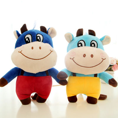 EN71 30cm Skin Friendly Companyの黄道帯牛Plush人形