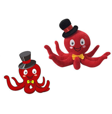 Plush企業のマスコットのギフトを満たす3D PPの綿