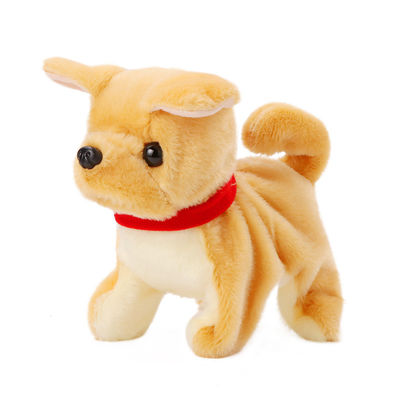 子供のための無臭の20cm発声犬のPlush人形