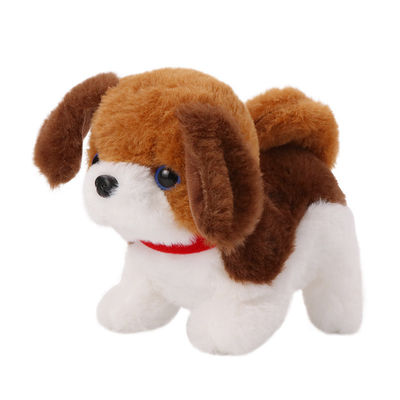 子供のための無臭の20cm発声犬のPlush人形