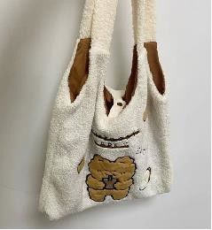 1つの肩買物をする詰められたくまのバックパック注文のPlush袋日本のHarajuku