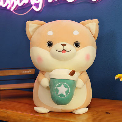 子供の極度の柔らかいPlush生地によって詰められる子犬のおもちゃ