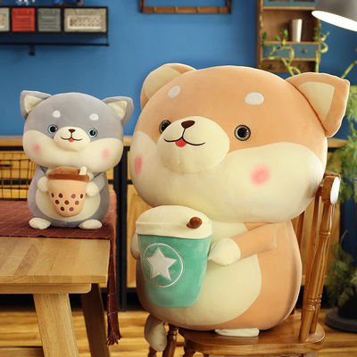 子供の極度の柔らかいPlush生地によって詰められる子犬のおもちゃ