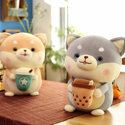 子供の極度の柔らかいPlush生地によって詰められる子犬のおもちゃ