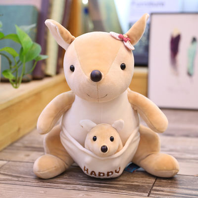 OEMの皮の友好的なPlush赤ん坊の安全なぬいぐるみ