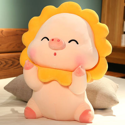ASTM 30cm着席の高い日曜日のブタによって詰められるPlushおもちゃ