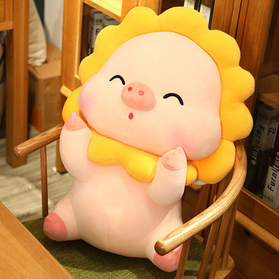 ASTM 30cm着席の高い日曜日のブタによって詰められるPlushおもちゃ