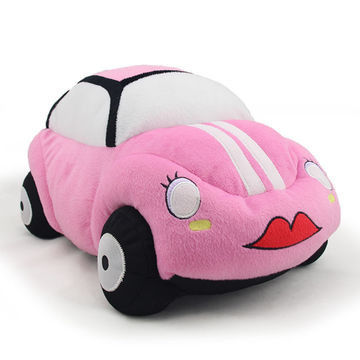 3D詰物20cmの子供の短いPlushおもちゃ車