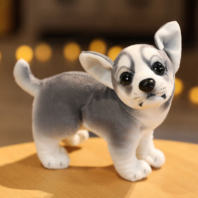 PPの綿は短いPlushシミュレーション犬のおもちゃ20cmを満たした