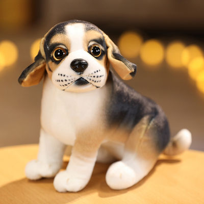 PPの綿は短いPlushシミュレーション犬のおもちゃ20cmを満たした