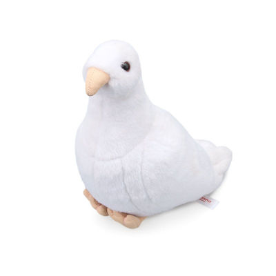 OEMのポリプロピレンの綿の詰物が付いている革新的で白い鳩のおもちゃ