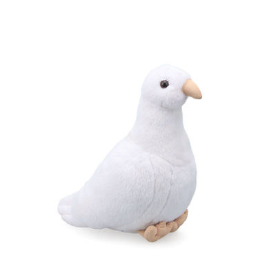 OEMのポリプロピレンの綿の詰物が付いている革新的で白い鳩のおもちゃ