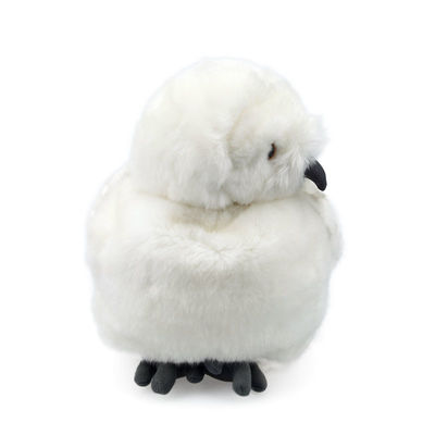 EN71機械洗濯できるヘッド回転白いフクロウのPlushおもちゃ