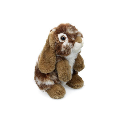 8インチのシミュレーションの柔らかいウサギのおもちゃは灰色のカーキ色のPlushイースター ギフトを詰めた