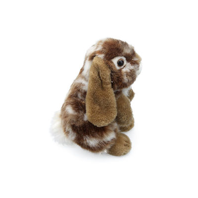 8インチのシミュレーションの柔らかいウサギのおもちゃは灰色のカーキ色のPlushイースター ギフトを詰めた