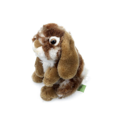 8インチのシミュレーションの柔らかいウサギのおもちゃは灰色のカーキ色のPlushイースター ギフトを詰めた