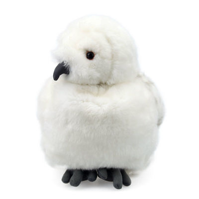 ヘッド回転白い羽のワシのPlushおもちゃ25cm