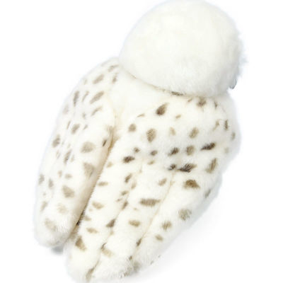 ヘッド回転白い羽のワシのPlushおもちゃ25cm