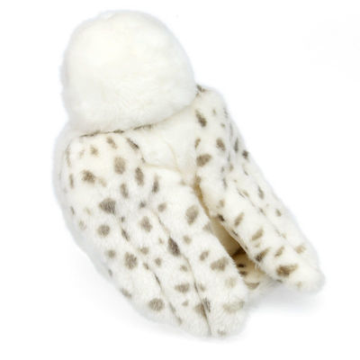 ヘッド回転白い羽のワシのPlushおもちゃ25cm