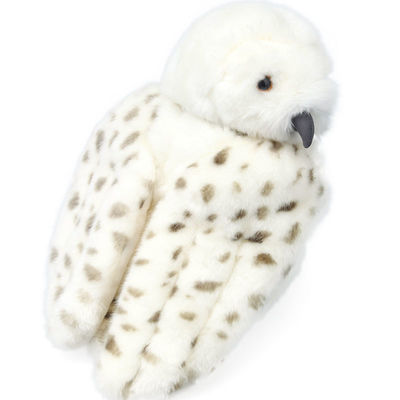 ヘッド回転白い羽のワシのPlushおもちゃ25cm