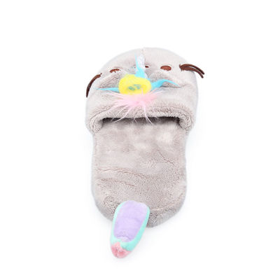 大人のための非アレルギー性の短いPlush家スリッパODM