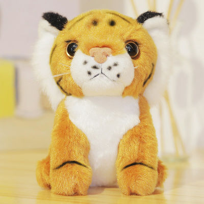 ポリプロピレンの綿の詰物が付いているEN71 25cmのシミュレーションのトラによって詰められる人形