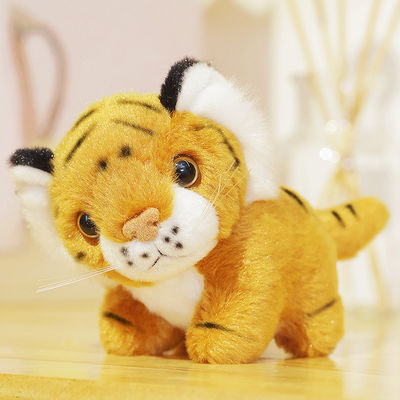 ポリプロピレンの綿の詰物が付いているEN71 25cmのシミュレーションのトラによって詰められる人形