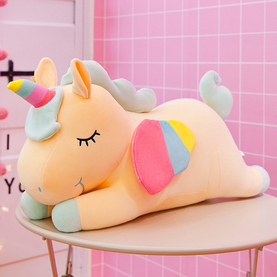 35cmのポリプロピレンの子供のための綿によって詰められるユニコーンのPlushおもちゃ
