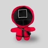 15cmのテーマのピンクの兵士のイカのゲームの子供のためのPlushおもちゃの綿