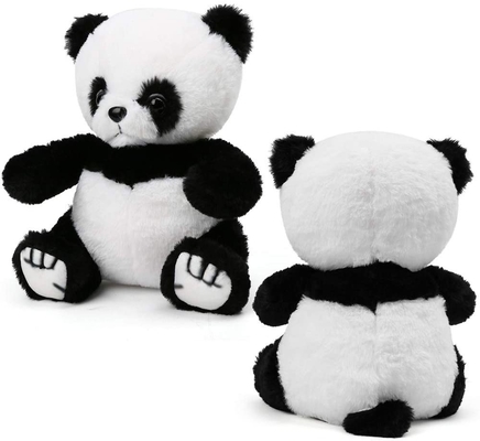 友好的な注文の皮衰退の着席のパンダのPlushおもちゃ無し